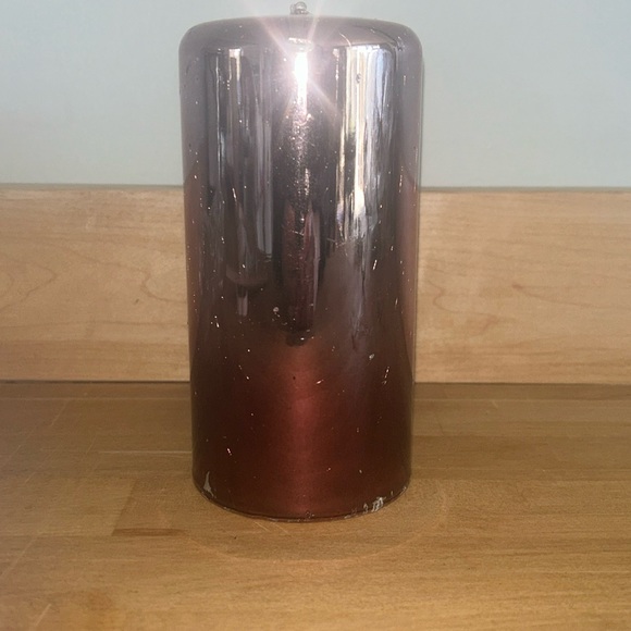 Fem shiny ombré pink candle - Picture 11 of 14